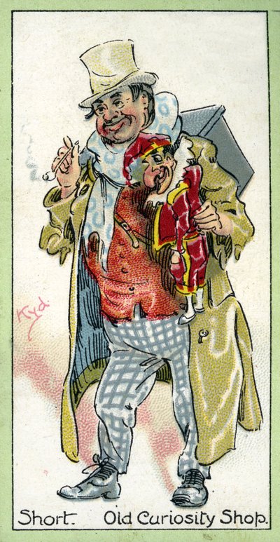 チャールズ・ディケンズ作「古い好奇心の店」からの短編、1923 作： Joseph Clayton Clarke
